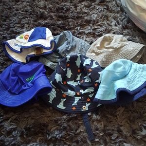 Baby beach hats